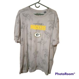 Tommy Bahama Football Green Bay Packers Floral All Over Print T-shirt Size XXL